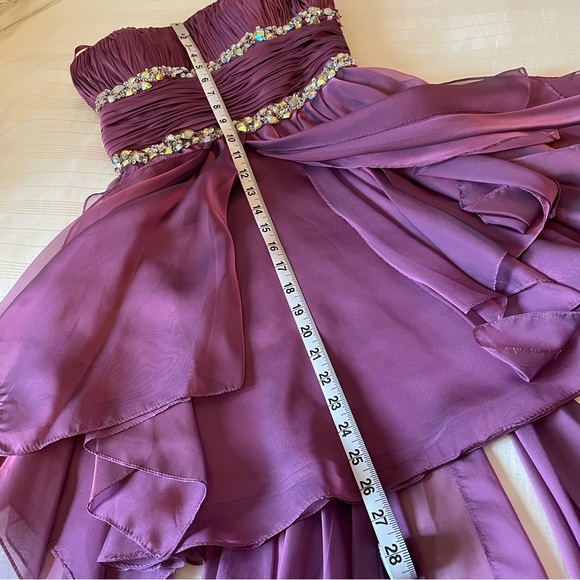Cinderella Divine High-Low Jewelled Dress - Picture 11 of 12